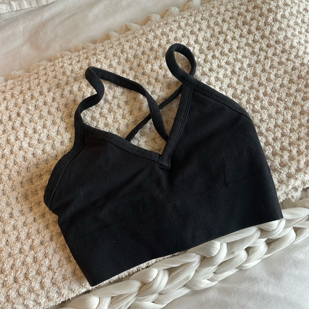 Black Alo Sports Bra